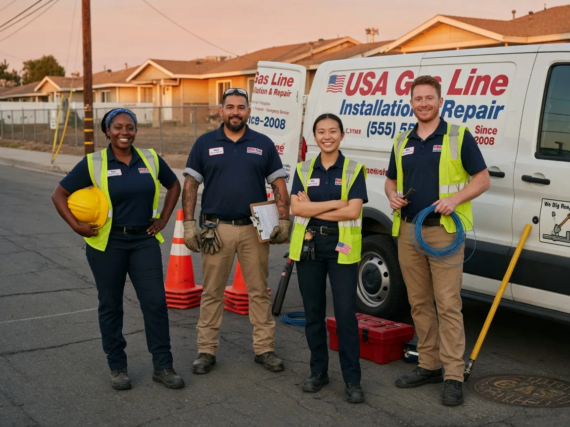 Gas Line Installation company in Wannaska, MN